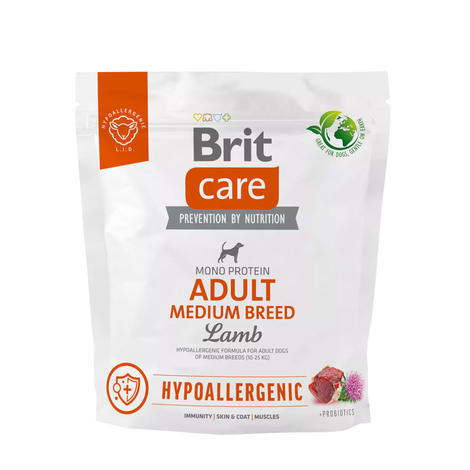 Brit Care Dog Hypoallergenic Adult Medium Breed - 1