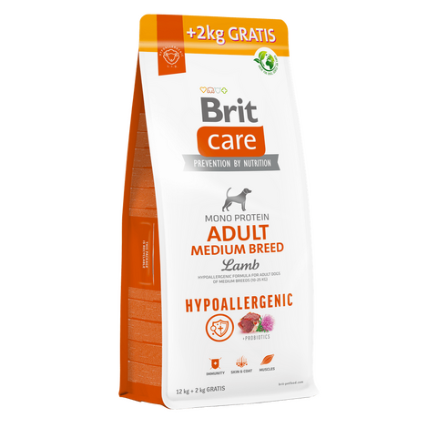 Brit Care Dog Hypoallergenic Adult Medium Breed - 1