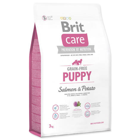 Granule BRIT Care Grain-Free Puppy Salmon & Potato - 1