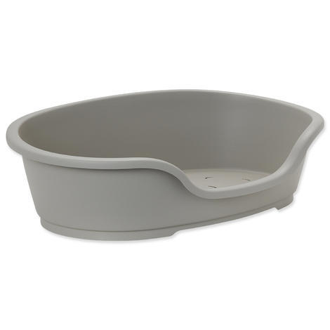 Pelíšek DOG FANTASY plastový šedý 95 cm